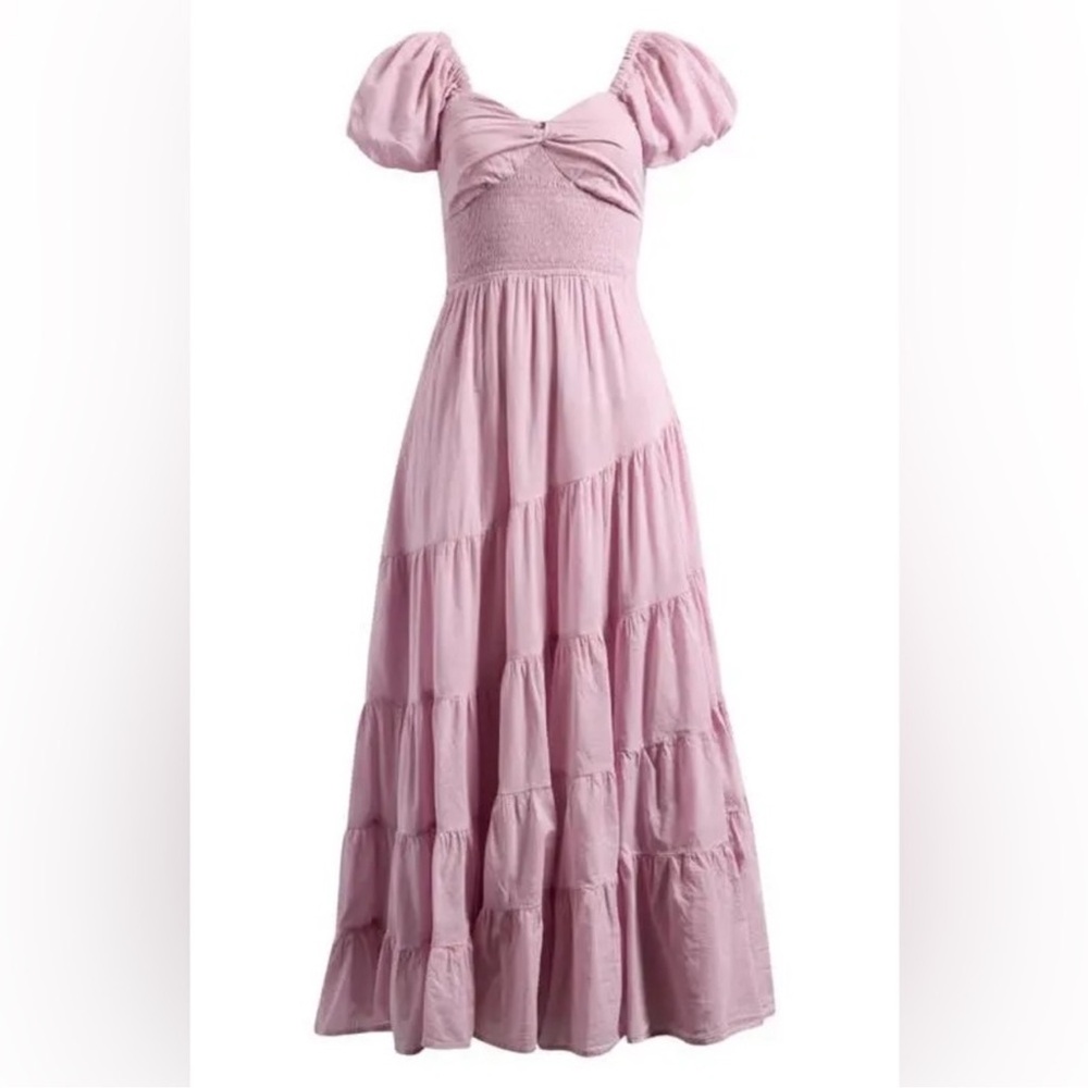 Free People Pink Maxi Dress